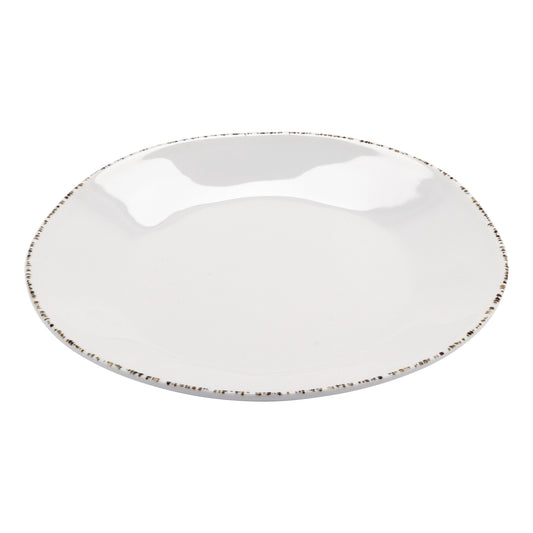 28 oz. Melamine, Irregular Bowl, (30 oz. rim-full) 10.75" Top Dia., 1'' Deep, G.E.T Urban Mill (12 Pack)