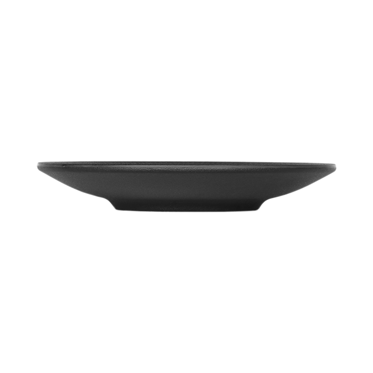 Melamine Round Plate - Black