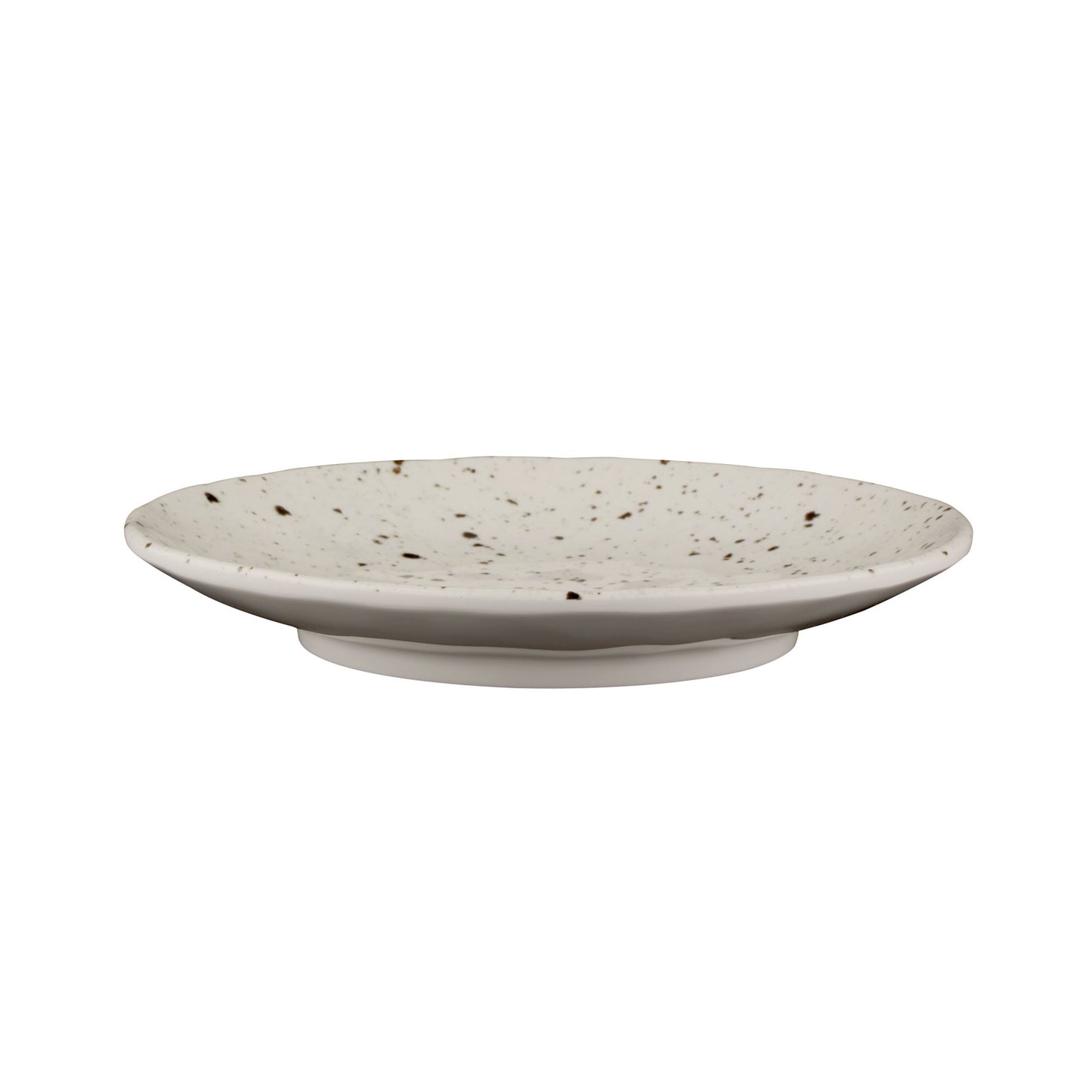 Melamine Round Plate - Chocolate Chip