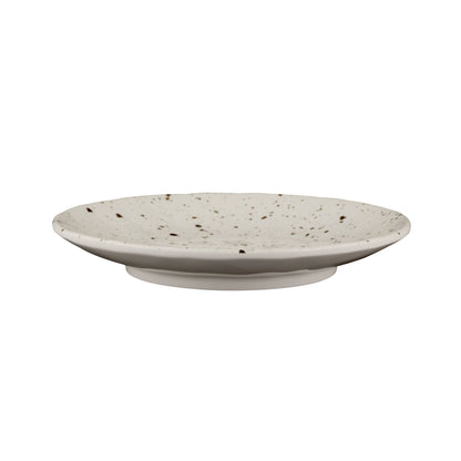 Melamine Round Plate - Chocolate Chip