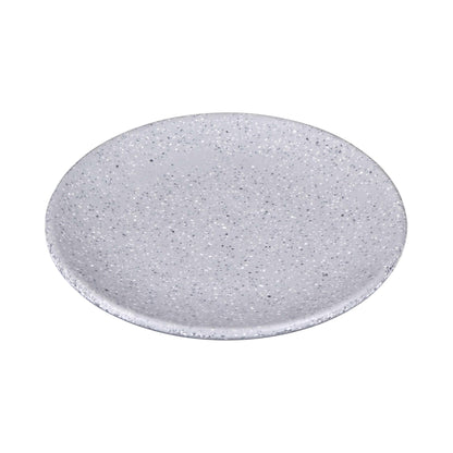 Melamine Round Plate - Granite Stone