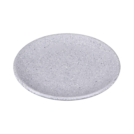 Melamine Round Plate - Granite Stone