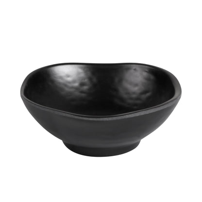 Melamine Round Bowl - Black
