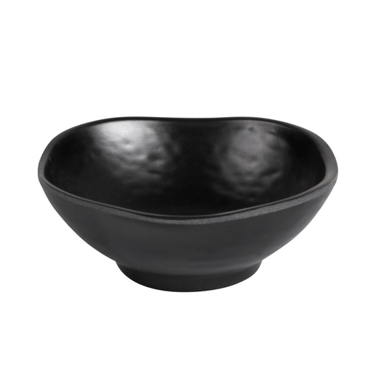 Melamine Round Bowl - Black