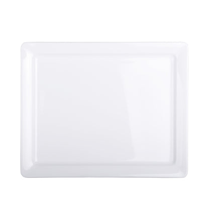Melamine Rectangular Serving Platter - White