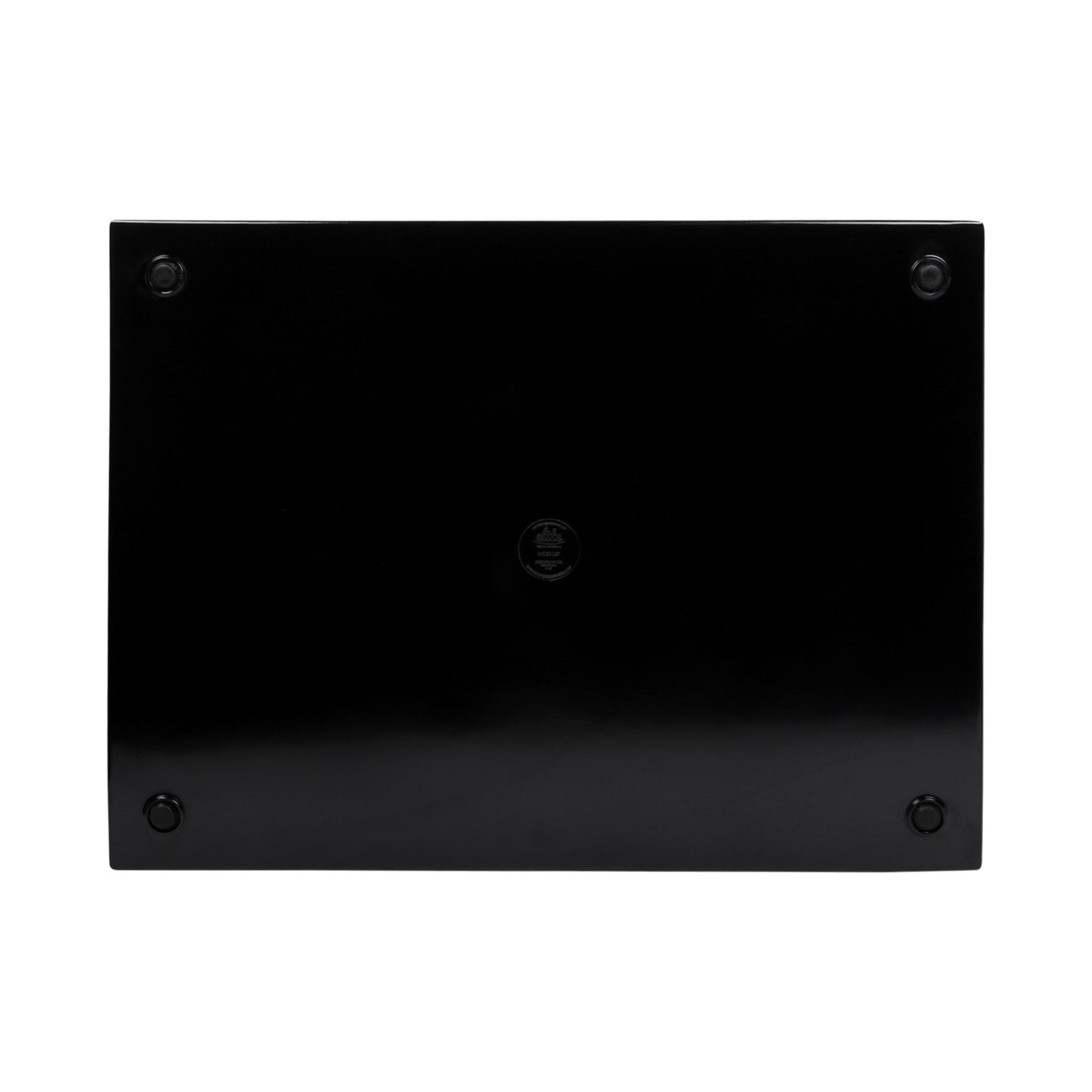 Melamine Rectangular Tray - Black
