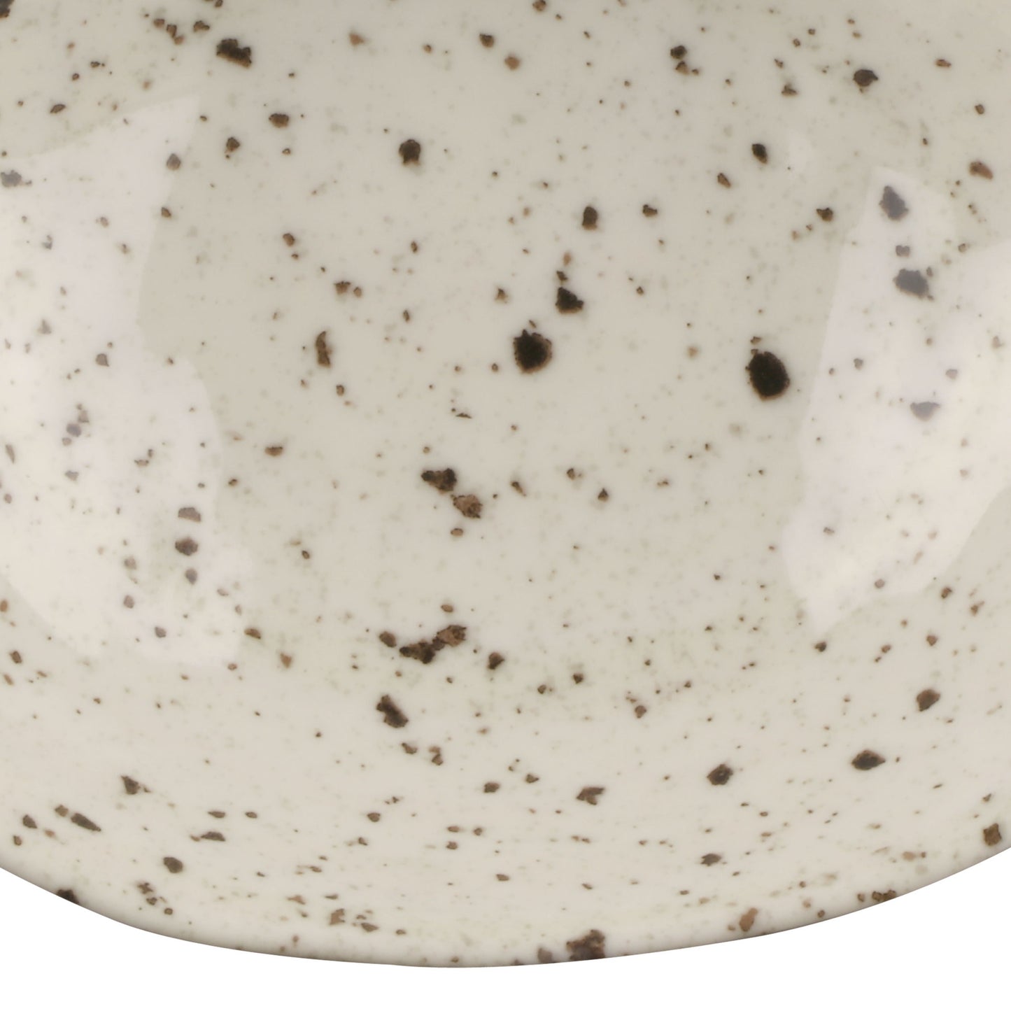 Melamine Oval Bowl - Chocolate Chip