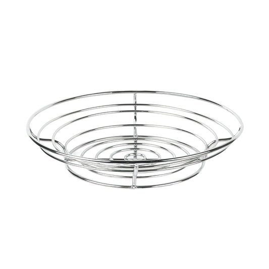 15" Round Chrome Wire Basket, 3" Deep (fits IR-506C, IR-507