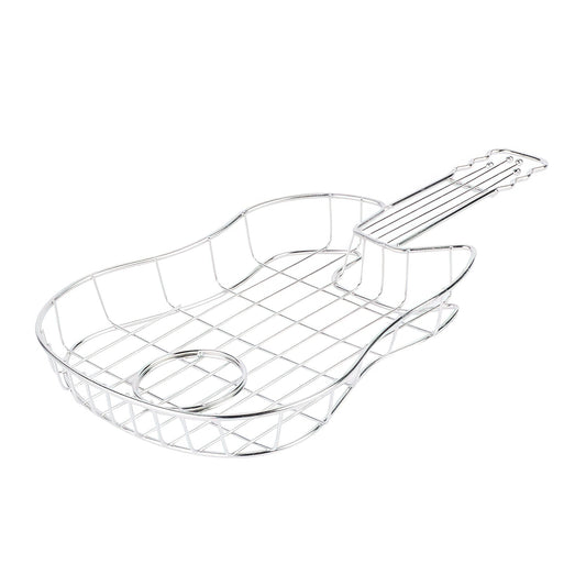 Guitar Serving Basket with One Sauce Cup Holder
