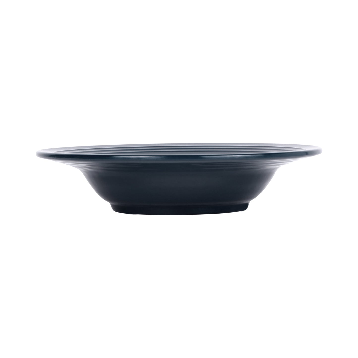 Melamine Round Two-Tone Bowl - Abyss Gloss Inside/Lapis Matte Outside
