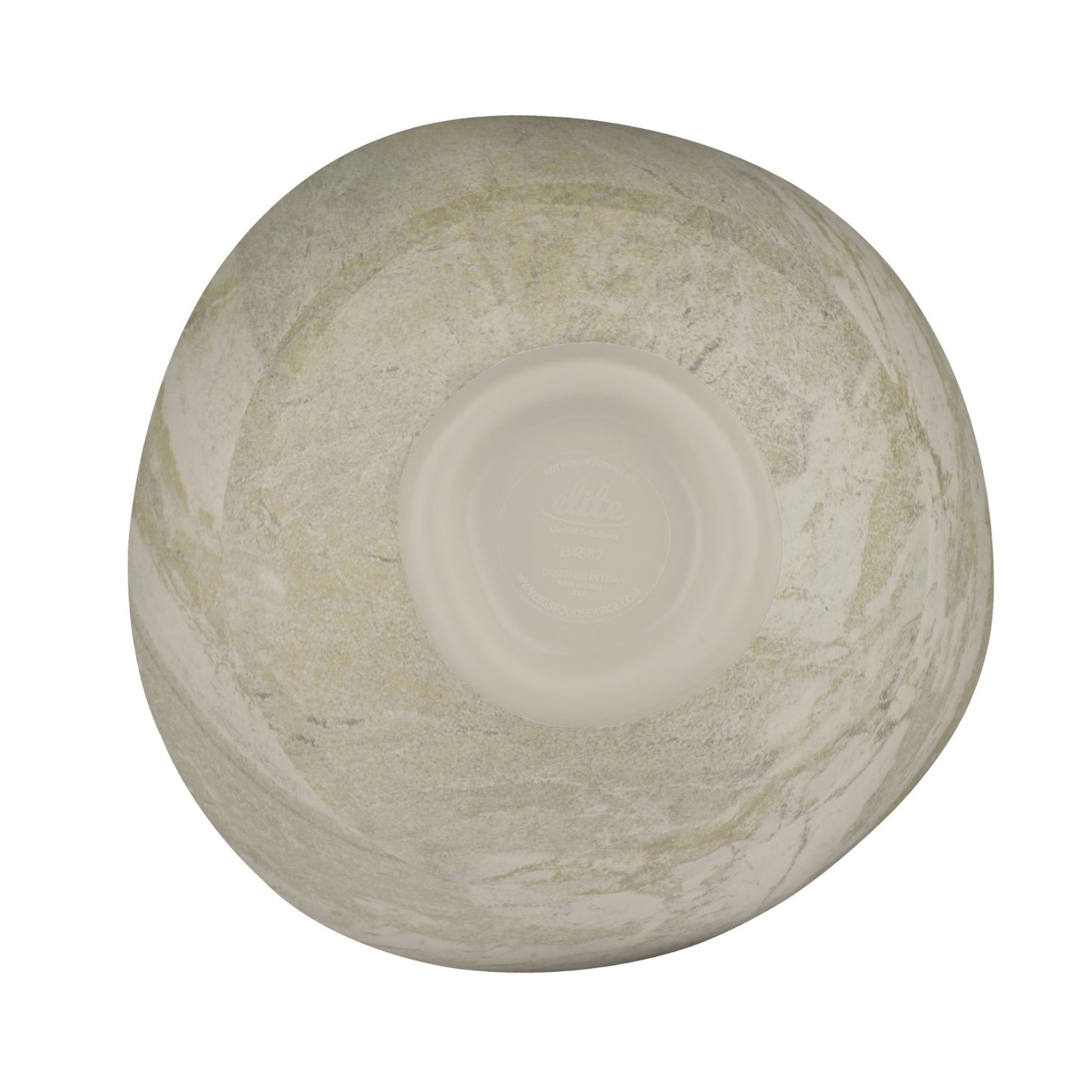 Melamine Round Bowl - Sandstone