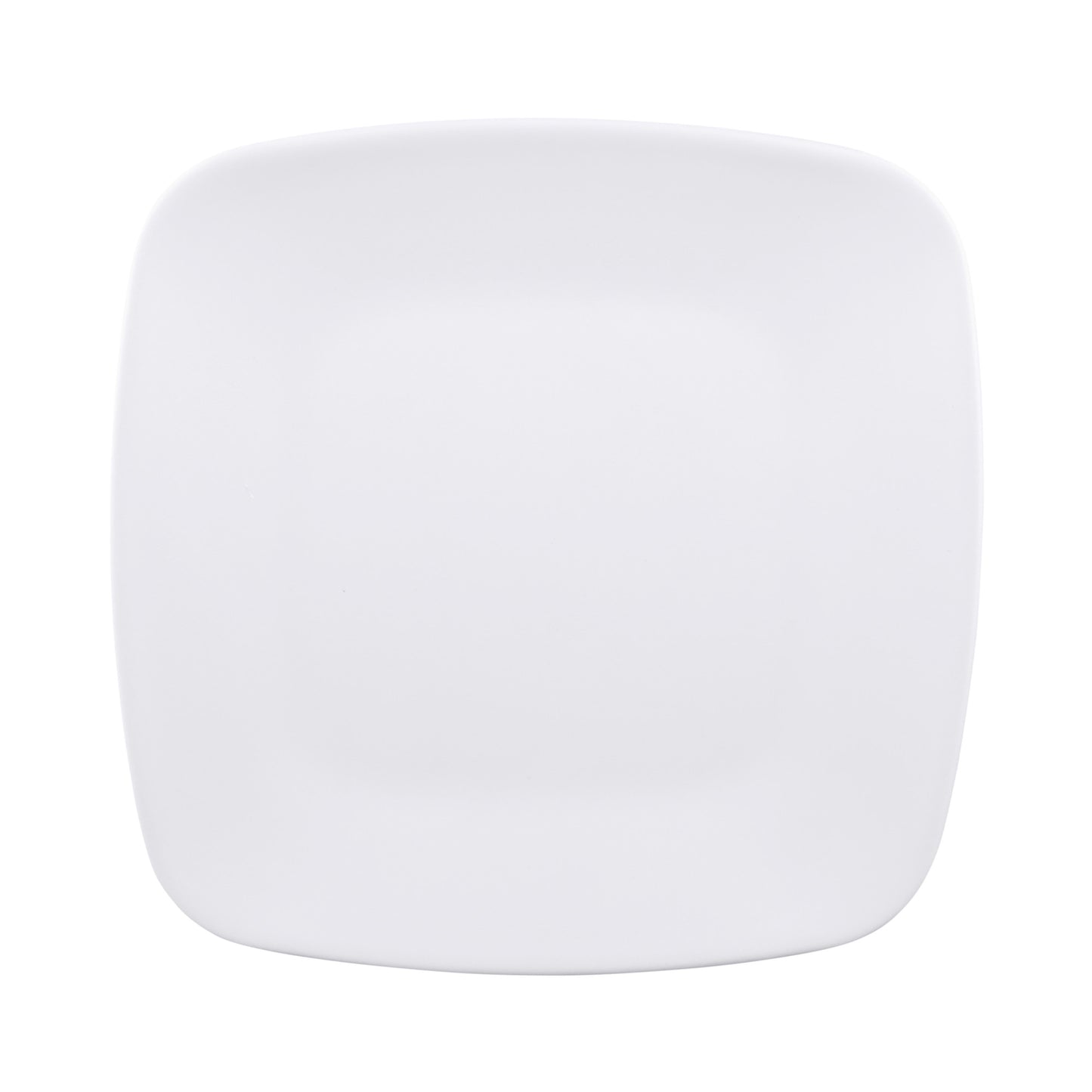 Melamine Square Plate - White