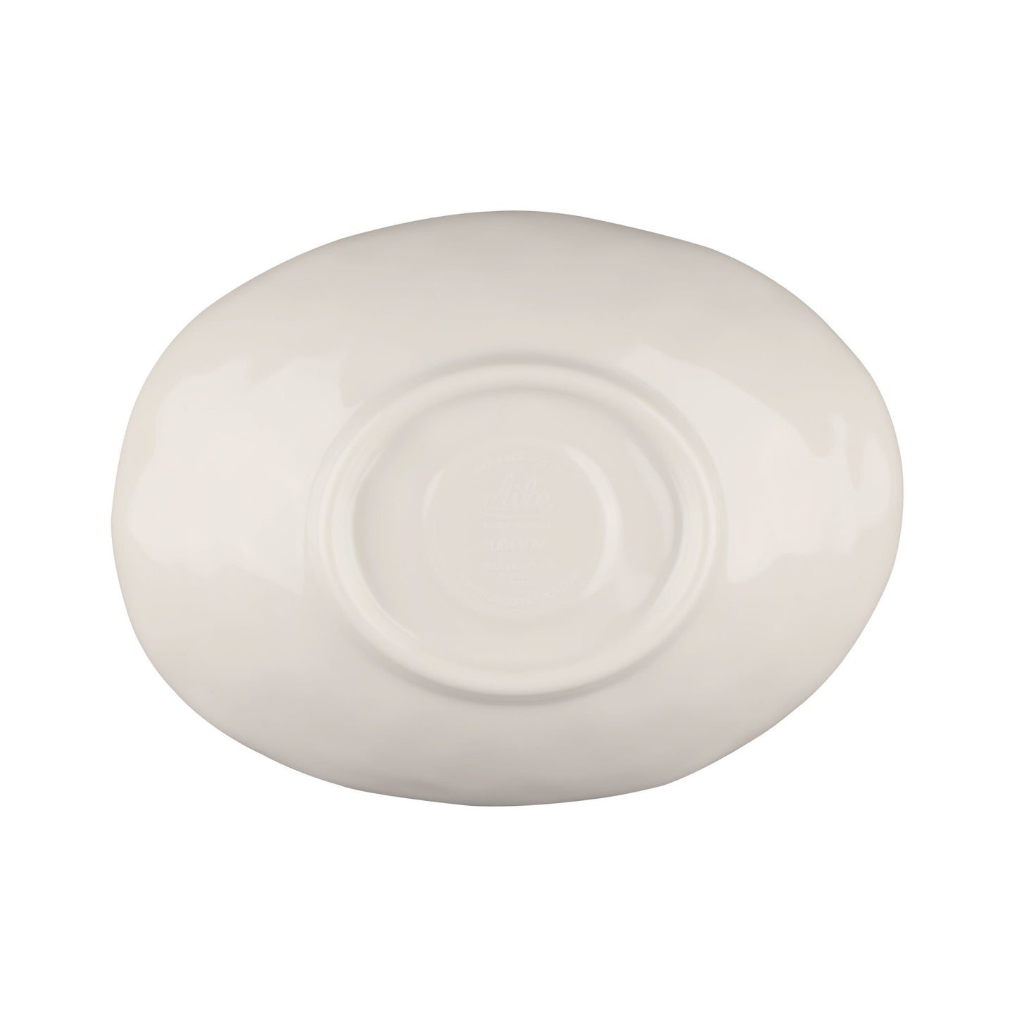 Melamine Oval Bowl - Chocolate Chip