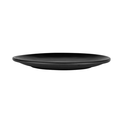 Melamine Round Plate - Black