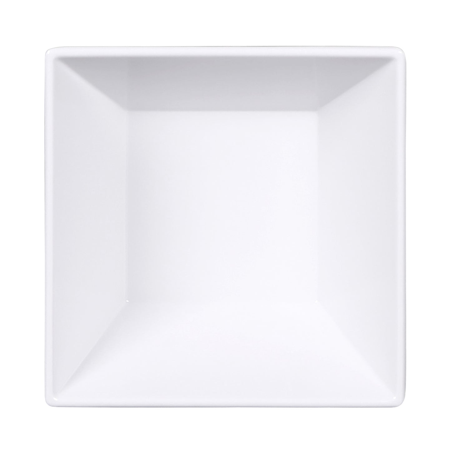 Melamine Square Bowl - White