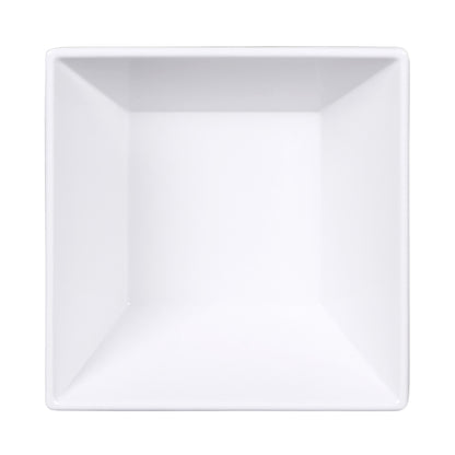Melamine Square Bowl - White