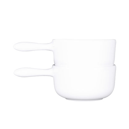 Melamine French Casserole - White