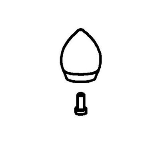SPARE Knob  Stainless Steel Knob with Screw