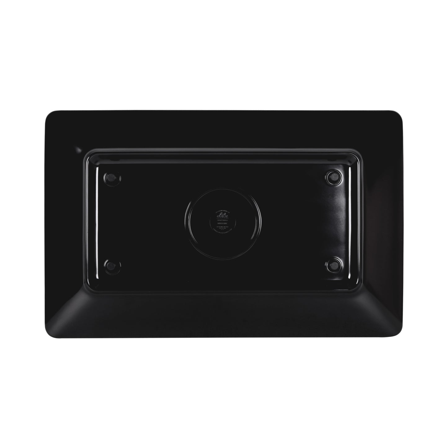 Melamine Rectangular Platter - Black