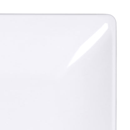 Melamine Square Plate - White