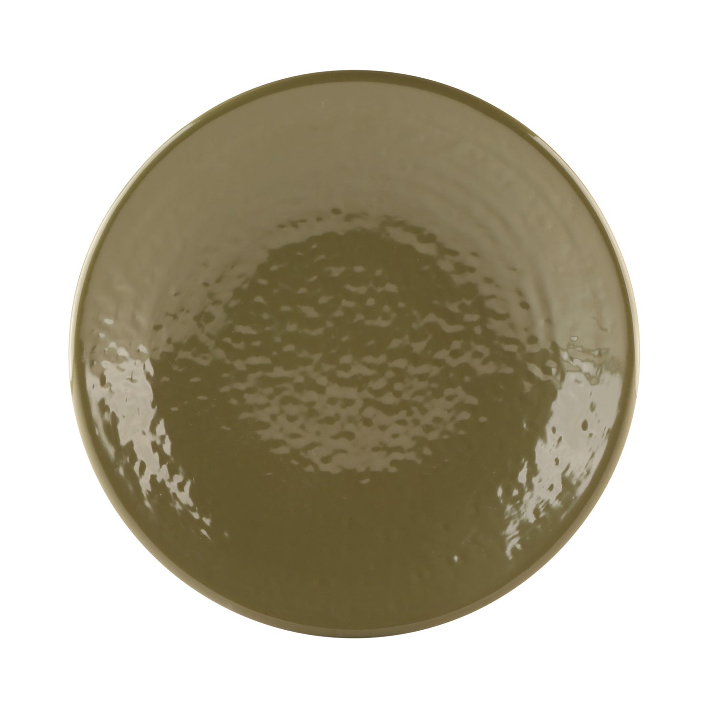 Melamine Round Pebble Plate - Lizard