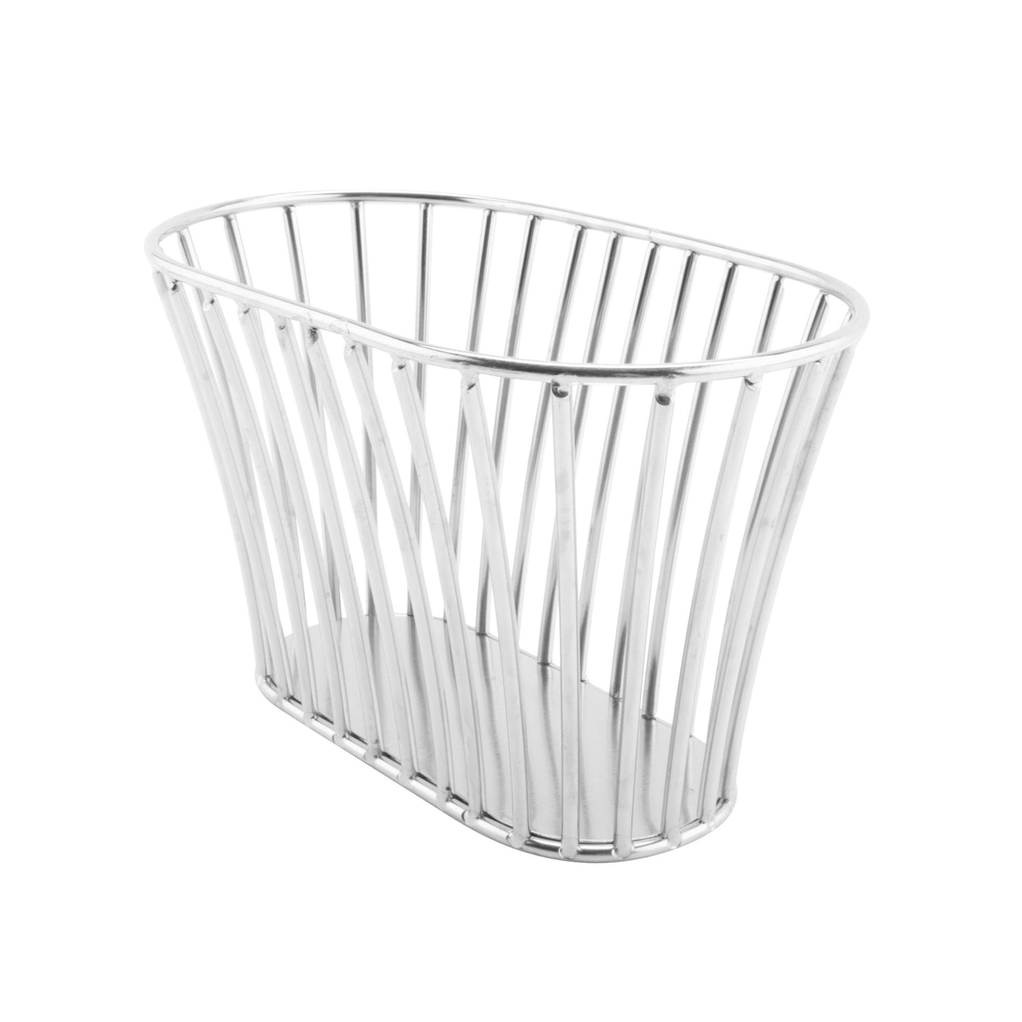 8.25" x 5" Stackable Oval Tuscan Basket, 5" Tall
