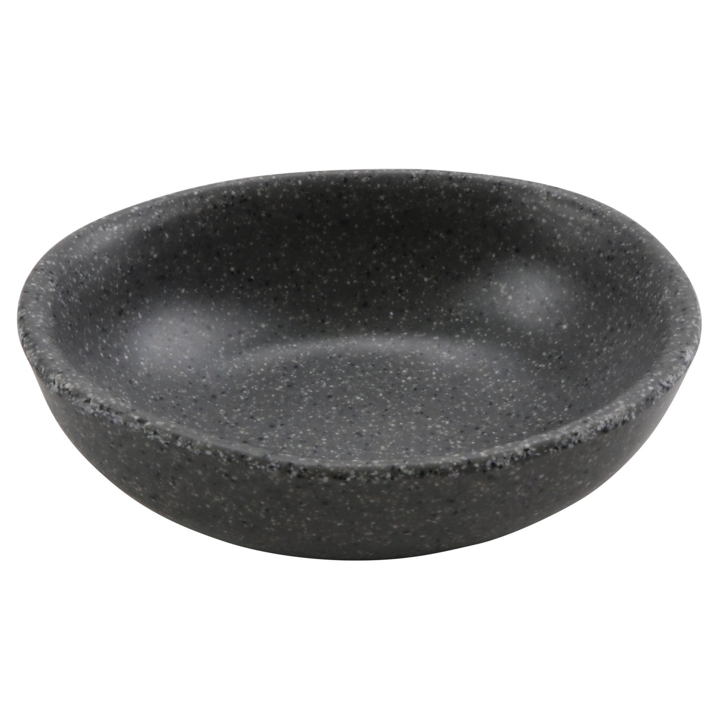 6.5oz infuse stone grey melamine ramekin, 4.88"L x 4"W x 1.5"H, GET, cheforward