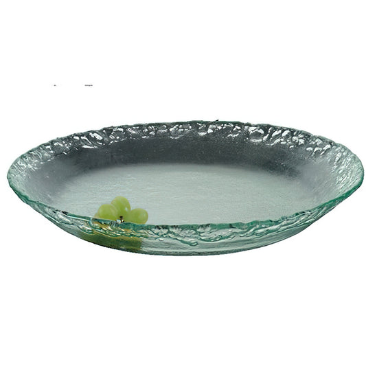 3.5 qt. (3.75 qt. Rim-Full), 15" Textured Glass Bowl, 2" de