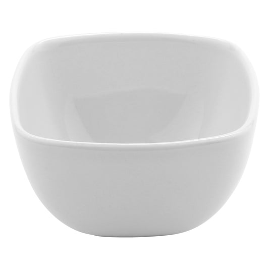 13.5 oz. Bright White Porcelain Small Bowl, 4 3/4" x 4 3/4" Corona Asia (Stocked) (12 Pack)