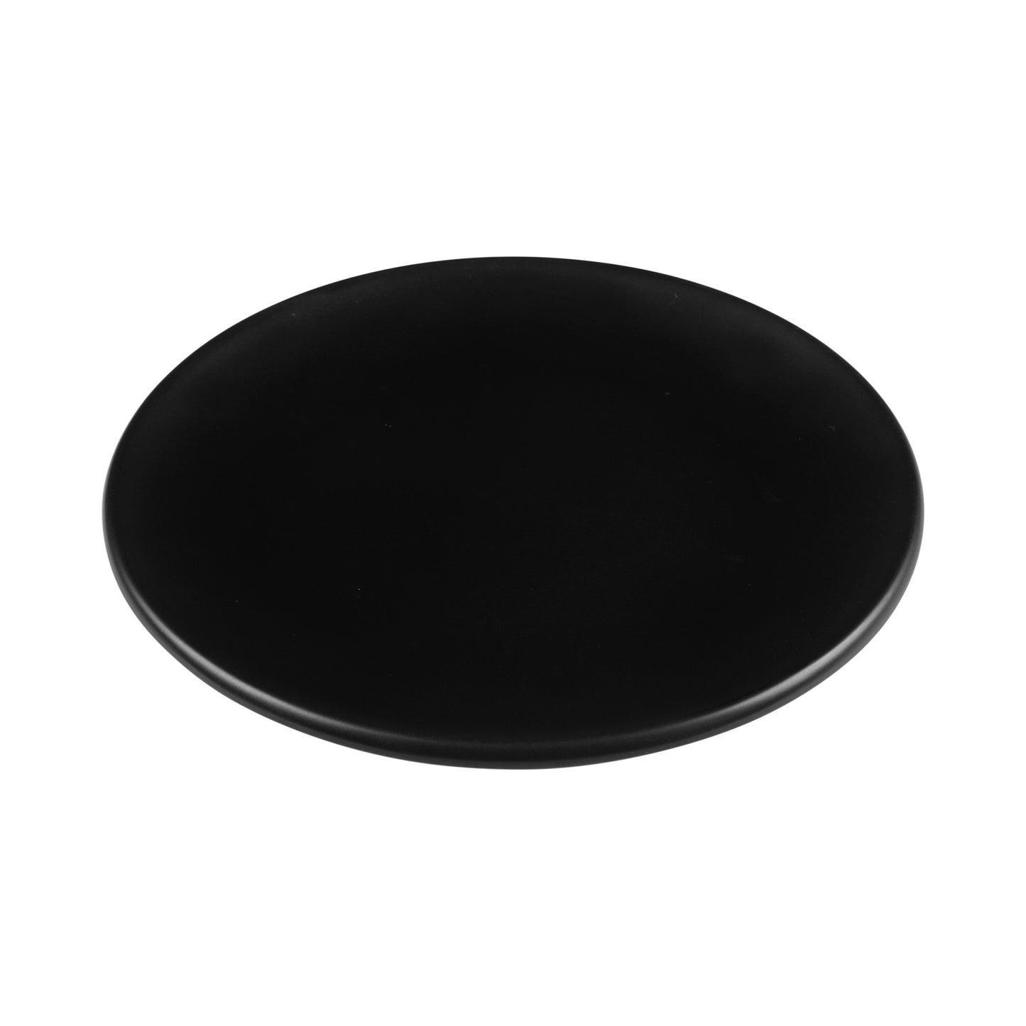 Melamine Round Plate - Black