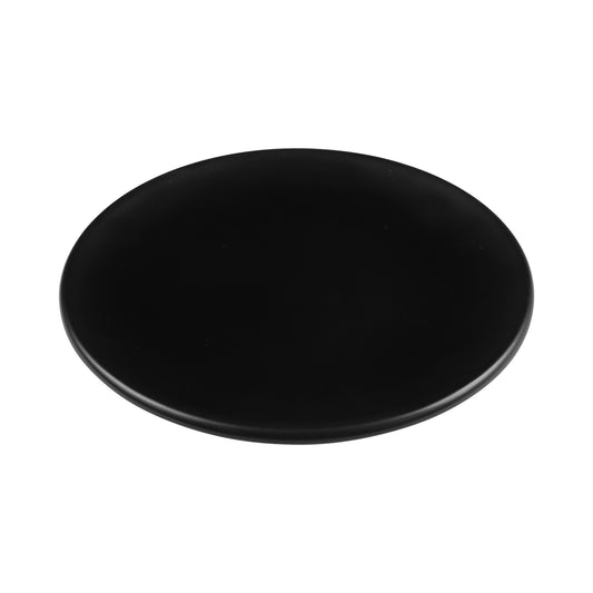 Melamine Round Plate - Black
