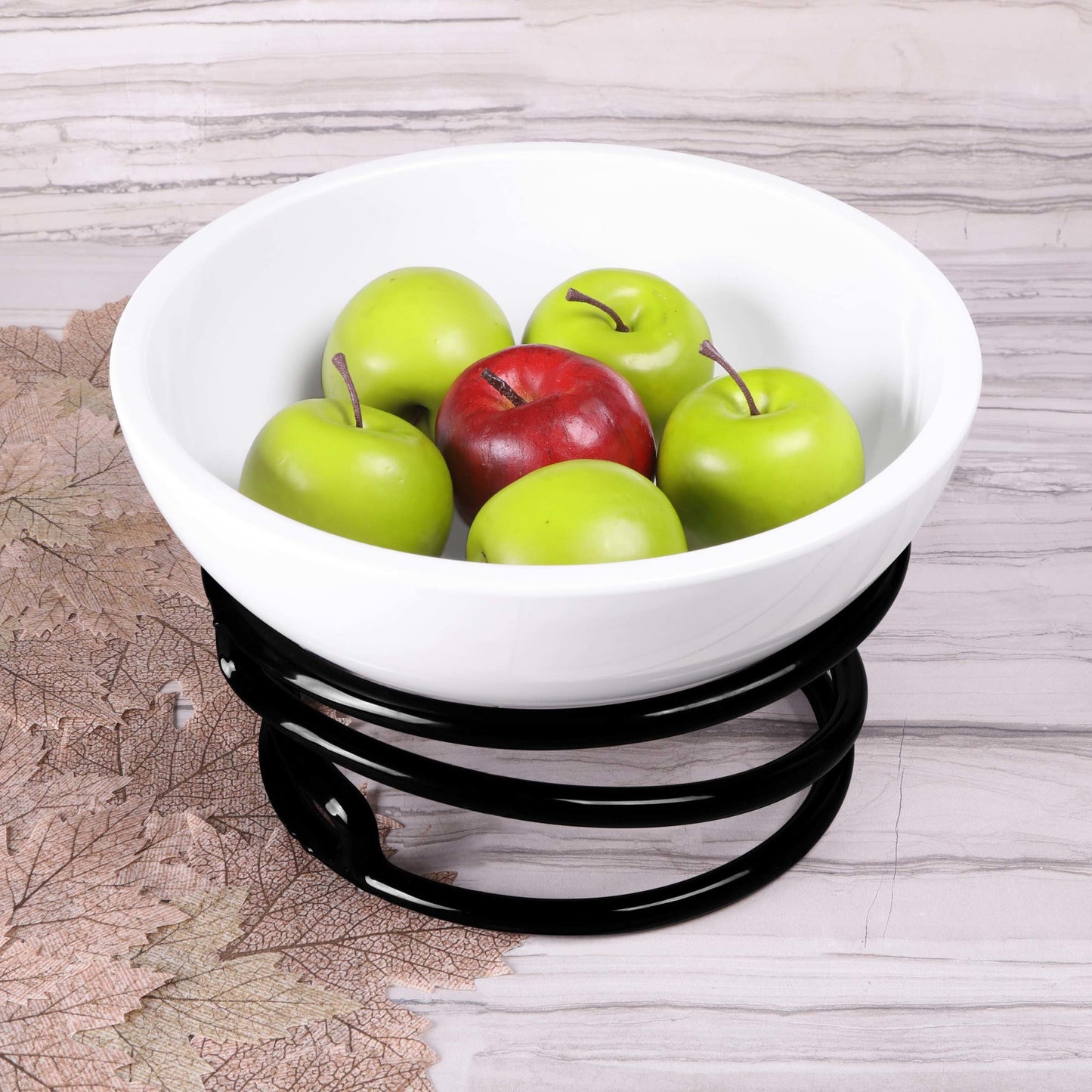 Rubbercoated Steel Round Reversible Rubber Coated Steel Stand - Black