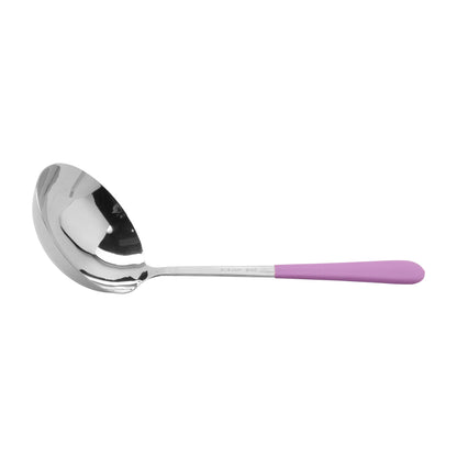 6 oz., 9.5" Stainless Steel Ladle w/ Mirror Finish and Cool-Grip Handle