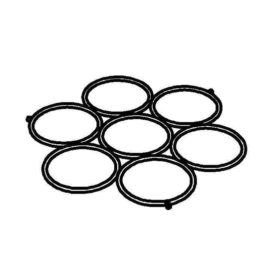 CARAFINE Bottle Ring 'Septet'  Wire Inset for Bottle posi