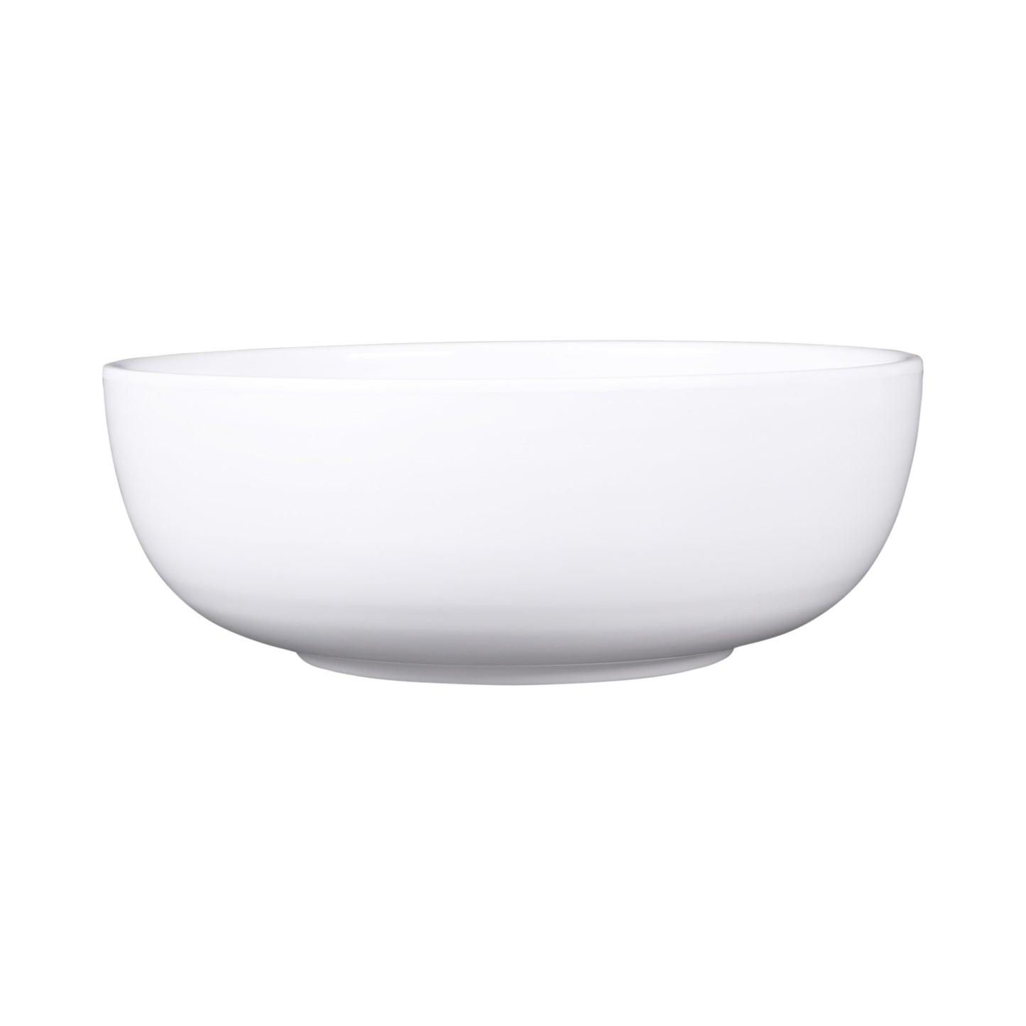 Melamine Round Ring Bowl - White