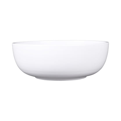 Melamine Round Ring Bowl - White