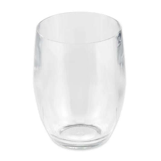 12 oz. (13.95 oz. Rim-Full), 3.4" Stemless Wine Glass, 4.45" Tall (Set of 4 ea.)