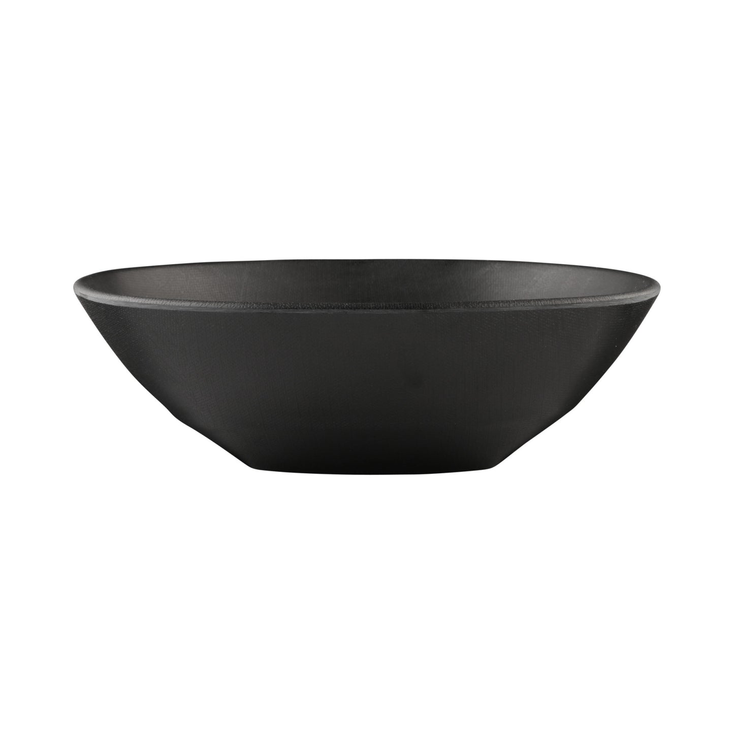 Melamine Irregular Bowl - Black