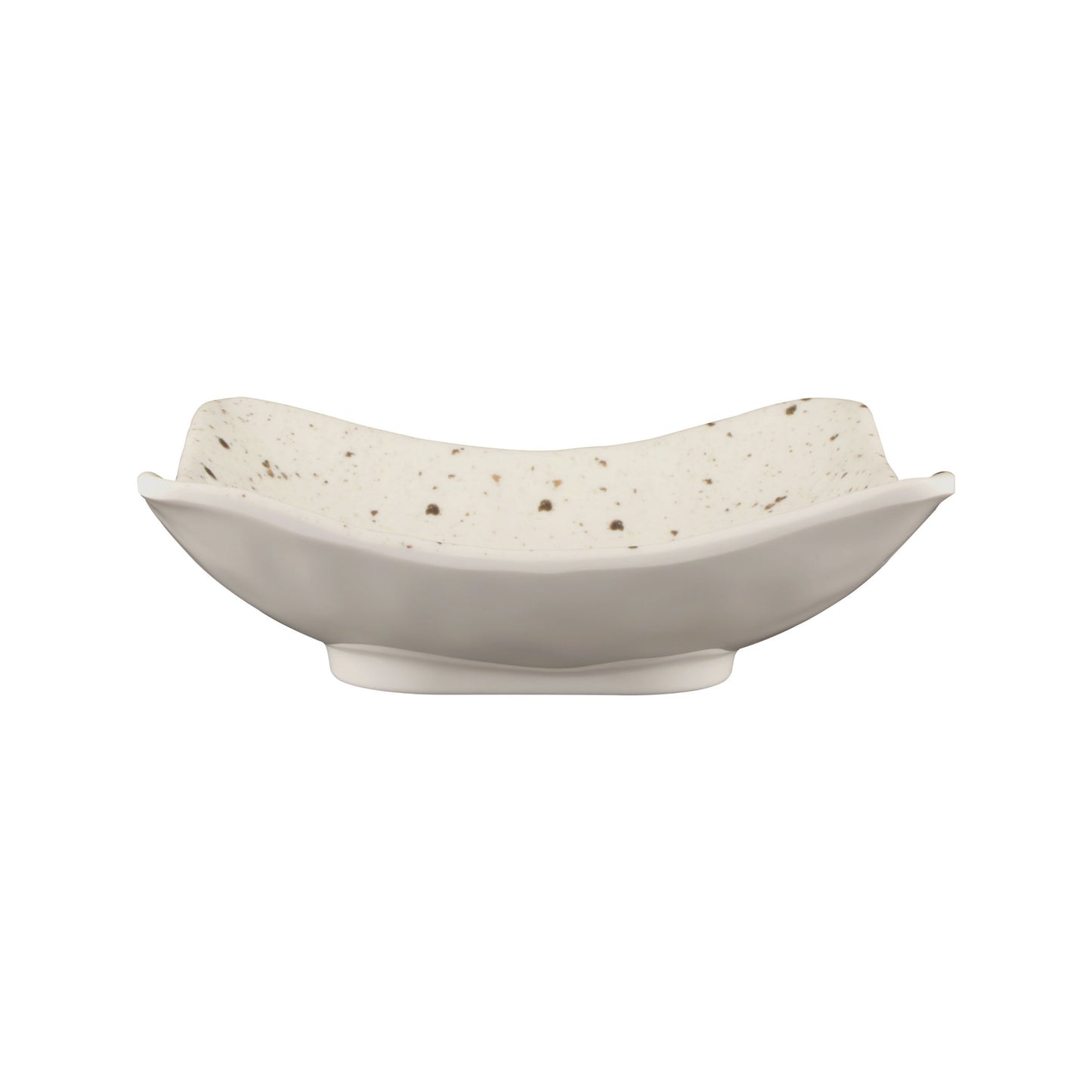 Melamine Square Bowl - Chocolate Chip