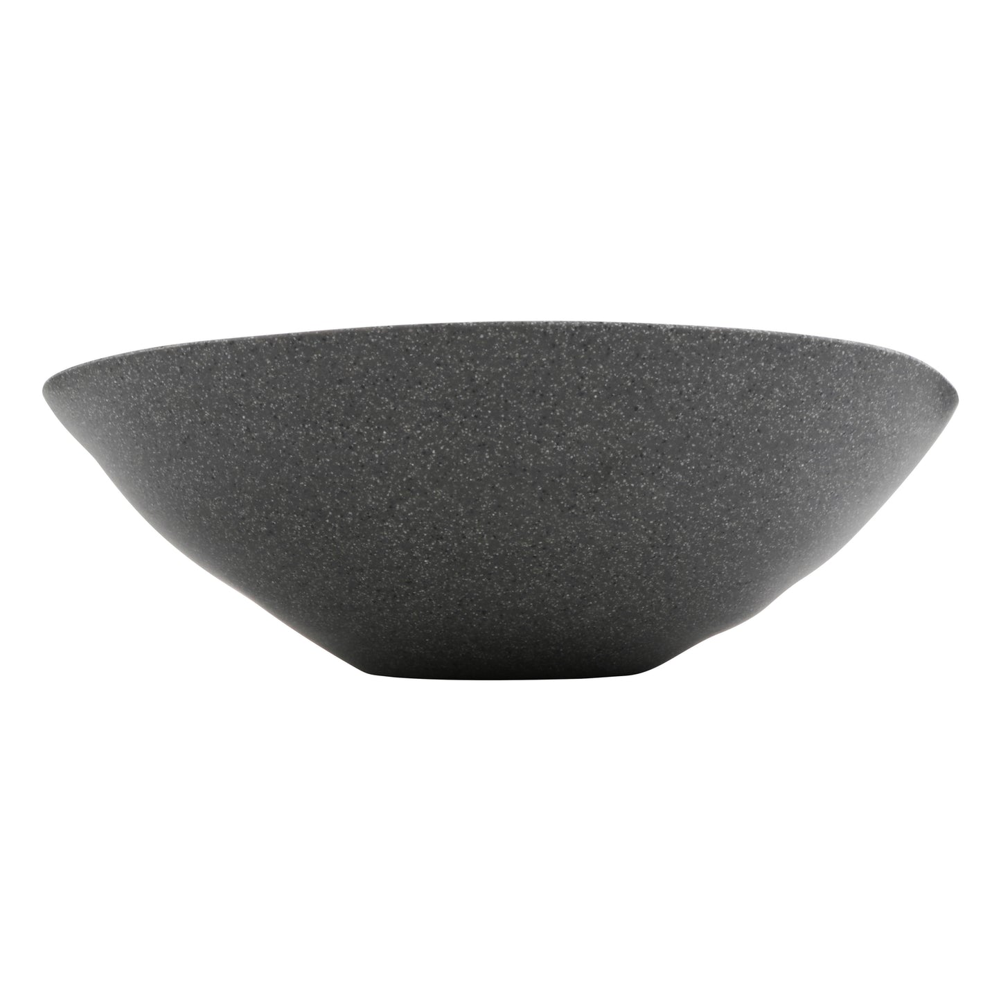 16" Stone Grey Oval Bowl 16"L x 13"W x 5"H, GET, Cheforward