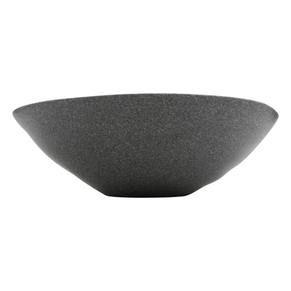 16" Stone Grey Oval Bowl 16"L x 13"W x 5"H, GET, Cheforward