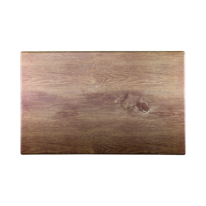 Melamine Rectangular Riser - Walnut