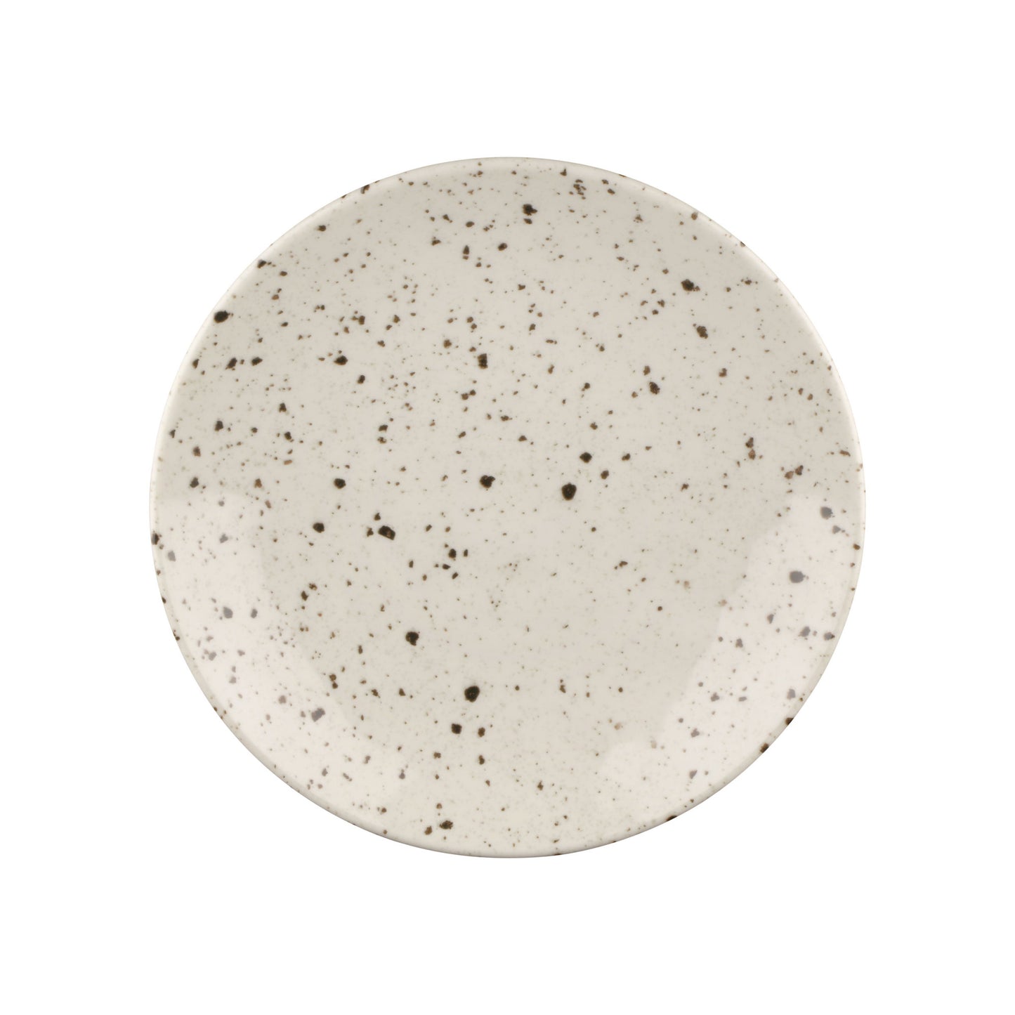 Melamine Round Plate - Chocolate Chip