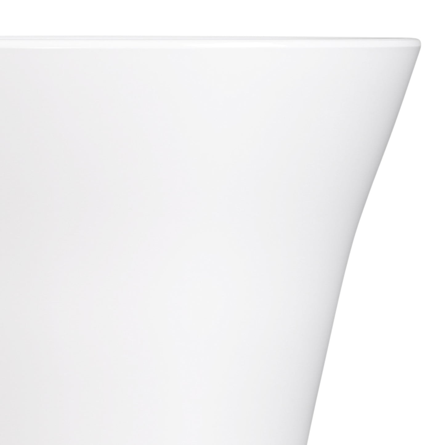 Melamine Medium Crock - White