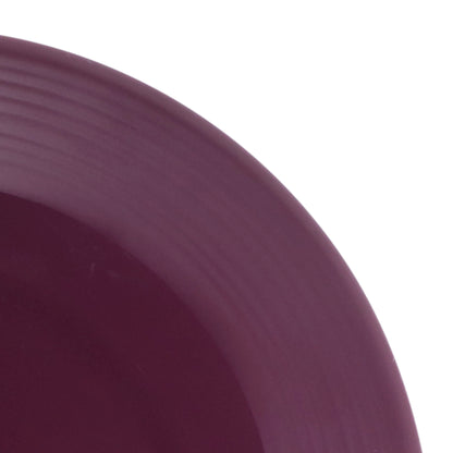 Melamine Round Plate - Purple Glaze
