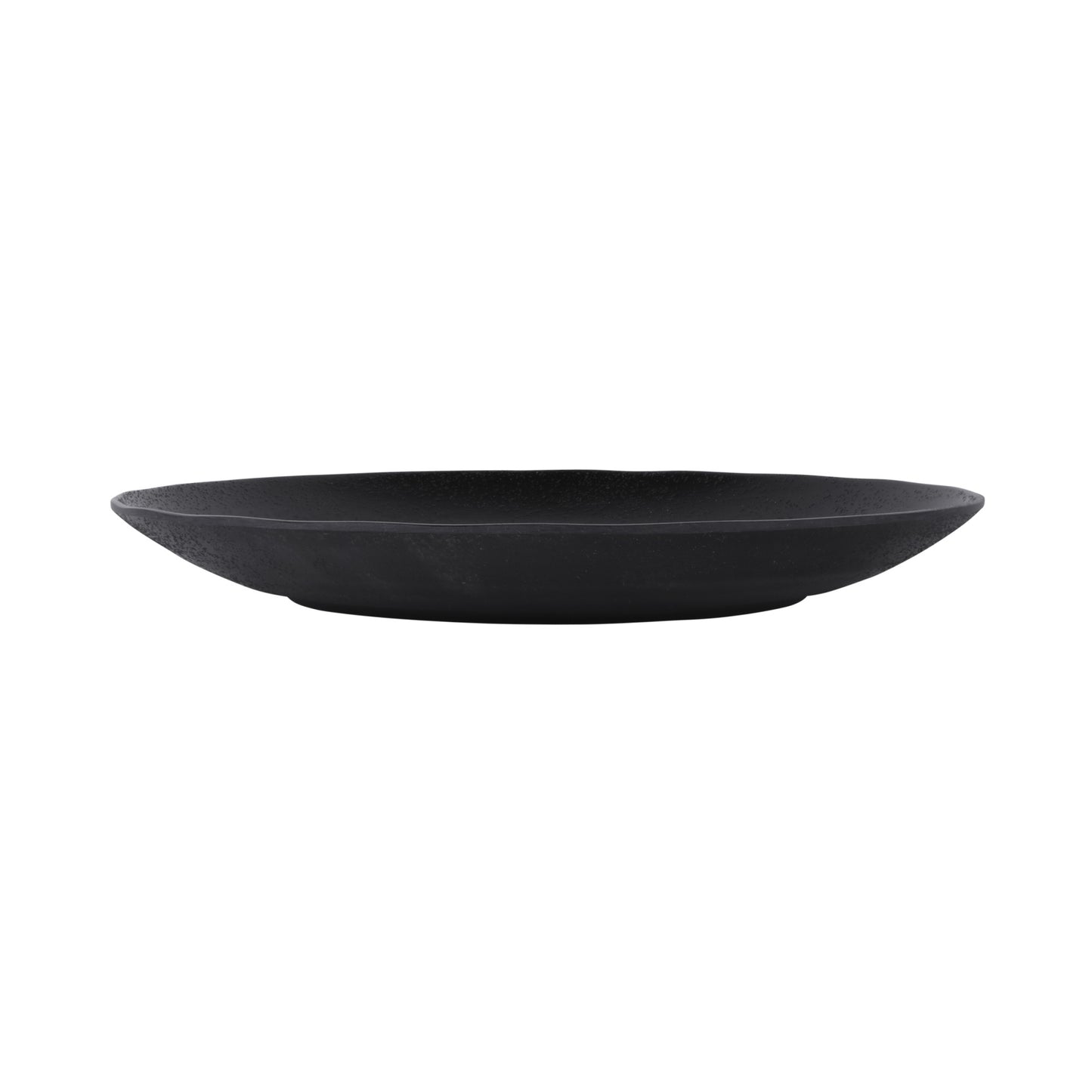 Melamine Round Plate - Black