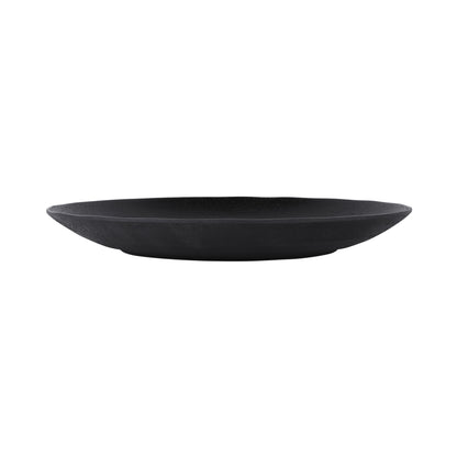 Melamine Round Plate - Black