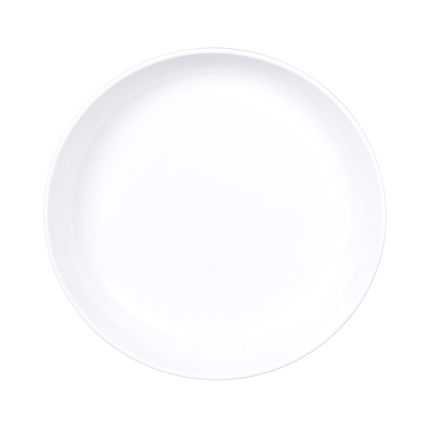 Melamine Round Bowl - White
