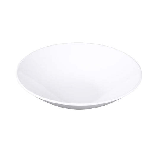 Melamine Round Bowl - White
