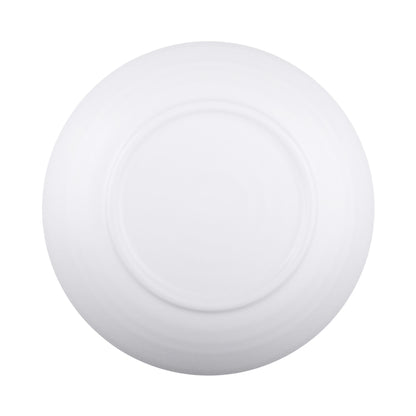 Melamine Round Plate - White